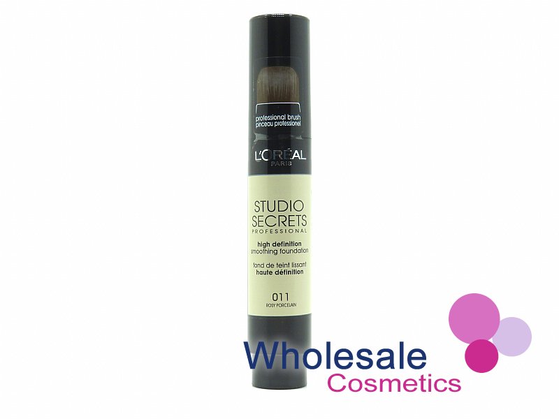 6 x L'Oreal Studio Secrets High Definition Smoothing Foundation - 11 ROSY PORCELAIN
